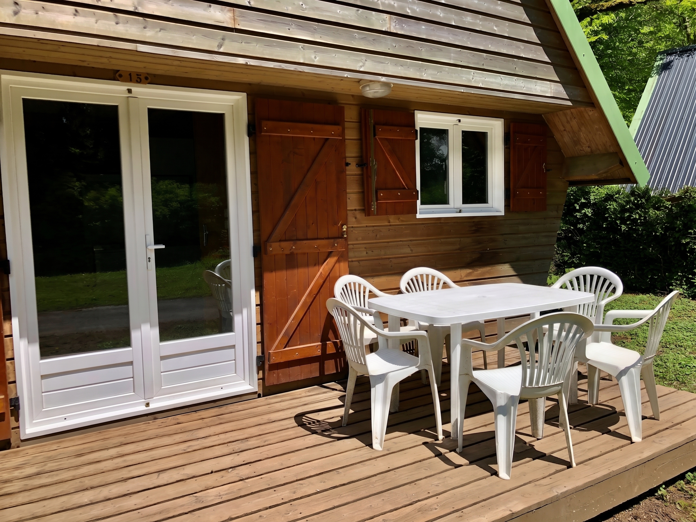 Terrasse du chalet